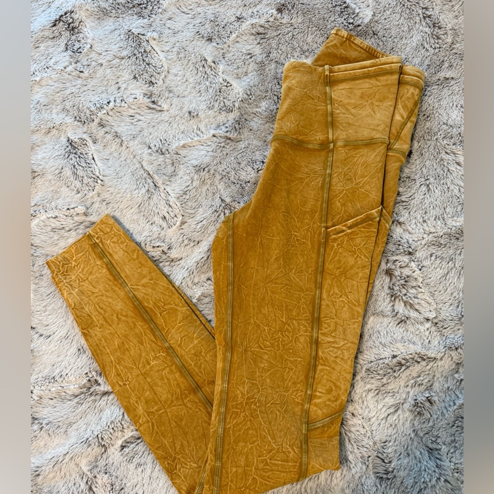 Lululemon Athletica Golden Leggings